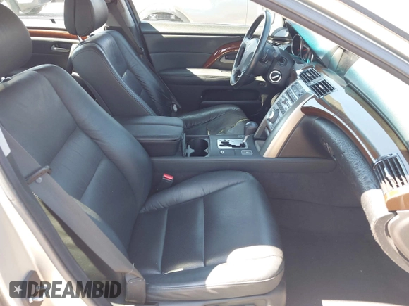 2006 Acura RL with VIN JH4KB16556C007009, listed as a IAAI auction lot 42544310 with 232,005 mi miles and . Bid and sale history available at DreamBid. Image 5.