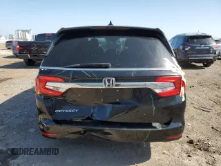 2019 Honda Odyssey EX with VIN 5FNRL6H56KB061780, listed as a Copart auction lot 61628045 with 96,017 mi miles and Salvage title. Bid and sale history available at DreamBid. Image 6.