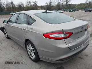 2015 Ford Fusion SE with VIN 3FA6P0H70FR101223, listed as a IAAI auction lot 42005741 with 107,564 mi miles. Bid and sale history available at carsss.com. Image 3.