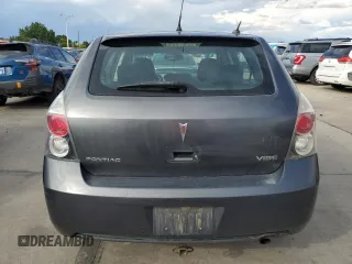 2010 Pontiac Vibe w/1SB with VIN 5Y2SP6E00AZ400220, listed as a Copart auction lot 67419024 with 156,165 mi miles and Non Repairable. Bid and sale history available at carsss.com. Image 6.
