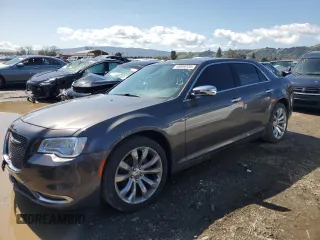 2017 Chrysler 300 with VIN 2C3CCAEG0HH645730, listed as a Copart auction lot 45849725 with 99,298 mi miles and Salvage Title. Bid and sale history available at carsss.com. Image 1.