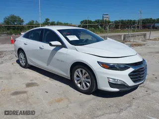2021 Chevrolet Malibu LT with VIN 1G1ZD5ST3MF010646, listed as a IAAI auction lot 42048202 with 63,871 mi miles. Bid and sale history available at carsss.com. Image 1.
