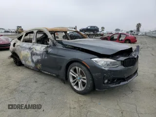 2015 BMW 3 Series 328i Gran Turismo xDrive with VIN WBA3X5C58FD560067, listed as a Copart auction lot 85975584 with Not provided miles and Non repairable. Bid and sale history available at DreamBid. Image 4.
