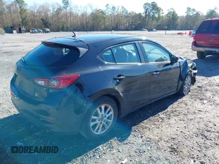 2017 Mazda 3 Sport with VIN 3MZBN1K72HM101671, listed as a IAAI auction lot 41325369 with 97,520 mi miles. Bid and sale history available at carsss.com. Image 4.
