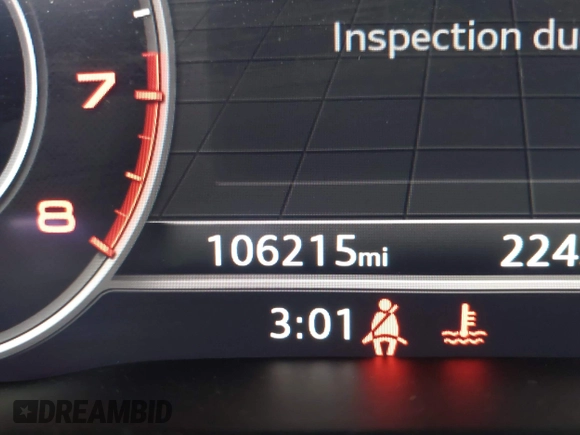 2018 Audi Q5 Premium Plus with VIN WA1BNAFYXJ2077049, listed as a IAAI auction lot 41908063 with 106,215 mi miles. Bid and sale history available at carsss.com. Image 15.