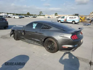 2015 Ford Mustang GT with VIN 1FA6P8CF6F5350142, listed as a Copart auction lot 75857324 with Not Provided miles and Salvage Title. Bid and sale history available at carsss.com. Image 2.