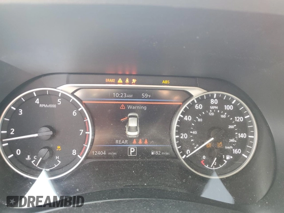 2023 Nissan Sentra SV z VIN 3N1AB8CV8PY310579, wystawiony jako Copart lot #52317515 z przebiegiem 12 404 mil mil oraz Szkoda całkowita • Salvage title. Historia ofert i sprzedaży dostępna na DreamBid. Obrazek 9.