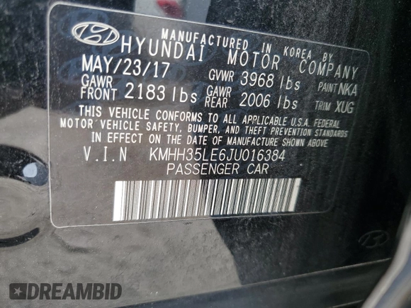 2018 Hyundai Elantra GT with VIN KMHH35LE6JU016384, listed as a Copart auction lot 71942554 with 98,488 mi miles and Non Repairable. Bid and sale history available at carsss.com. Image 14.