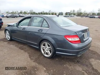 2011 Mercedes-Benz C-Class C 300 Sport with VIN WDDGF5EBXBR164655, listed as a IAAI auction lot 41904858 with 149,854 mi miles. Bid and sale history available at carsss.com. Image 3.