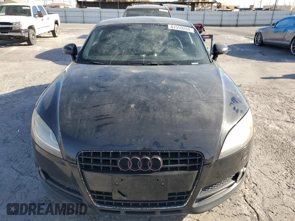 2009 Audi TT Prem with VIN TRUHF38J191007648, listed as a Copart auction lot 81559284 with 177,650 mi miles and Clean Title. Bid and sale history available at carsss.com. Image 5.