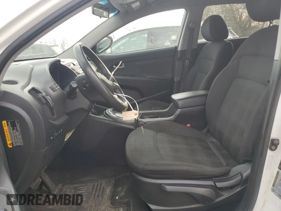 2012 Kia Sportage LX with VIN KNDPBCA23C7291809, listed as a Copart auction lot 46865525 with 145,634 mi miles and Salvage Title. Bid and sale history available at DreamBid. Image 7.