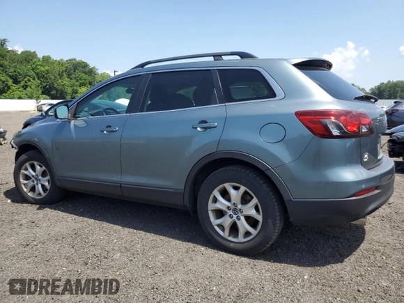 2013 Mazda CX-9 Sport with VIN JM3TB3BV2D0405565, listed as a Copart auction lot 62314455 with 146,825 mi miles and Salvage title. Bid and sale history available at DreamBid. Image 2.