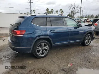 2018 Volkswagen Atlas SE with VIN 1V2FR2CA3JC557502, listed as a Copart auction lot 79512704 with 175,597 mi miles and Non repairable. Bid and sale history available at DreamBid. Image 3.