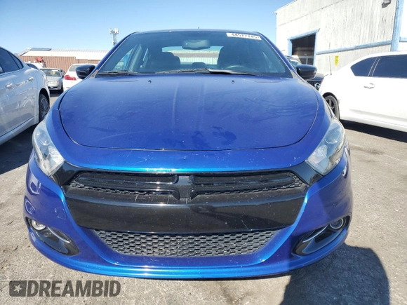 2014 Dodge Dart SXT with VIN 1C3CDFBB2ED870873, listed as a Copart auction lot 44577745 with 51,548 mi miles and Salvage Title. Bid and sale history available at DreamBid. Image 5.