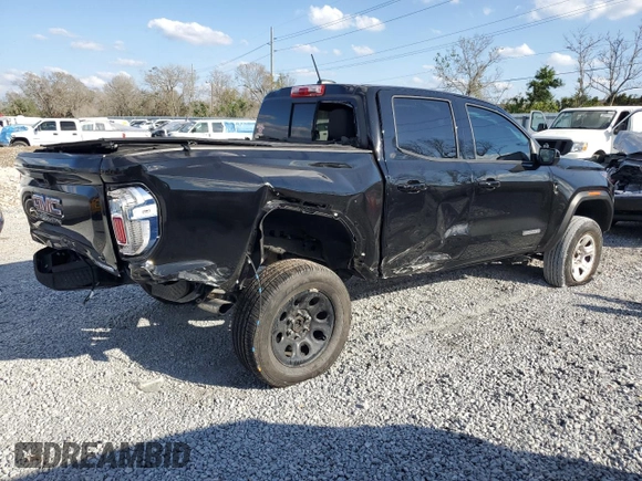 2024 GMC Canyon 2WD Elevation with VIN 1GTP5BEK2R1185696, listed as a Copart auction lot 44703725 with 7,798 mi miles and Salvage Title. Bid and sale history available at carsss.com. Image 3.