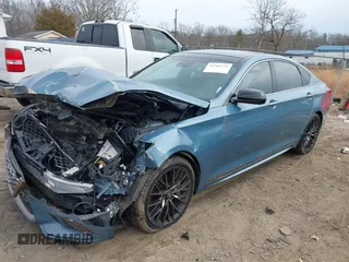 2018 Genesis G80 Sport z VIN KMHGN4JB6JU222877, wystawiony jako IAAI lot #41364724 z przebiegiem 133 550 mil mil oraz . Historia ofert i sprzedaży dostępna na DreamBid. Obrazek 2.