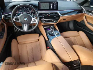2023 BMW 5 Series 540i xDrive with VIN WBA73BJ00PWY18798, listed as a Copart auction lot 72574454 with 26,445 mi miles and Salvage Title. Bid and sale history available at carsss.com. Image 8.