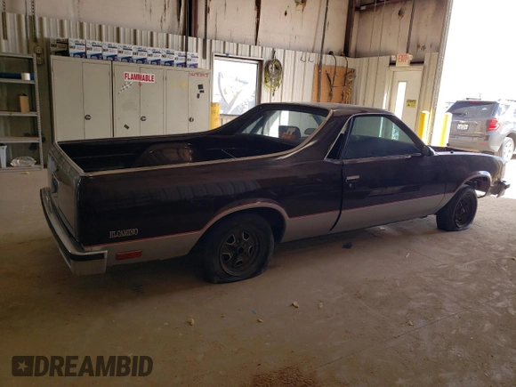 1986 Chevrolet El Camino SS with VIN 3GCCW80H8GS910613, listed as a Copart auction lot 49894925 with 65,386 mi miles and Salvage Title. Bid and sale history available at carsss.com. Image 3.
