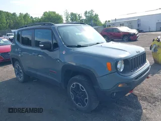 2016 Jeep Renegade Trailhawk with VIN ZACCJBCT8GPC66771, listed as a IAAI auction lot 42666893 with 69,989 mi miles and . Bid and sale history available at DreamBid. Image 1.