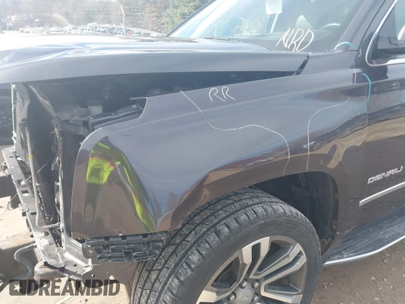 2017 GMC Yukon XL Denali with VIN 1GKS2HKJ5HR369939, listed as a IAAI auction lot 41446415 with 159,056 mi miles. Bid and sale history available at carsss.com. Image 18.