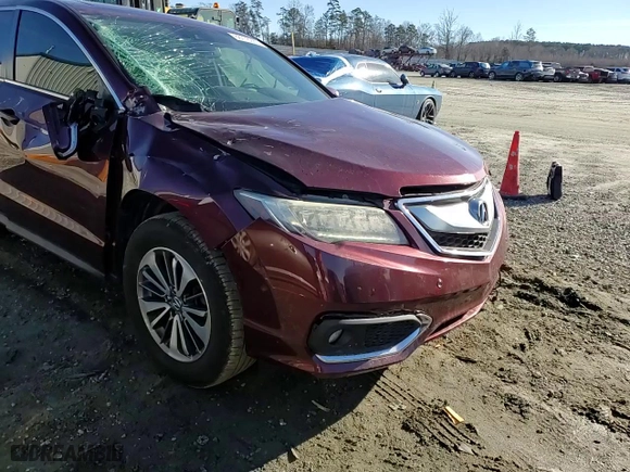 2016 Acura RDX Advance Pkg with VIN 5J8TB4H79GL020306, listed as a Copart auction lot 88778285 with 177,106 mi miles and Salvage Title. Bid and sale history available at carsss.com. Image 12.