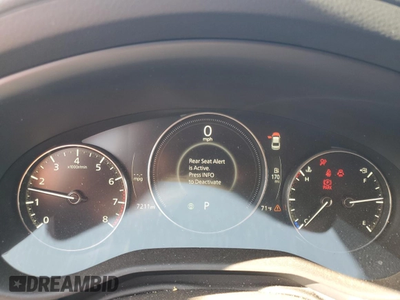 2024 Mazda 3 S Preferred z VIN 3MZBPACM2RM436221, wystawiony jako Copart lot #56953885 z przebiegiem 7 211 mil mil oraz Szkoda całkowita • Salvage title. Historia ofert i sprzedaży dostępna na DreamBid. Obrazek 9.