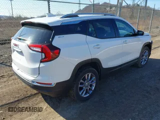 2023 GMC Terrain SLT z VIN 3GKALPEG5PL268358, wystawiony jako IAAI lot #41842764 z przebiegiem 23 989 mil mil oraz . Historia ofert i sprzedaży dostępna na DreamBid. Obrazek 4.