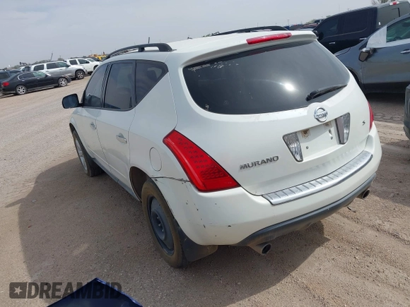 2007 Nissan Murano SL with VIN JN8AZ08T97W530570, listed as a IAAI auction lot 42030673 with 149,771 mi miles and . Bid and sale history available at carsss.com. Image 3.