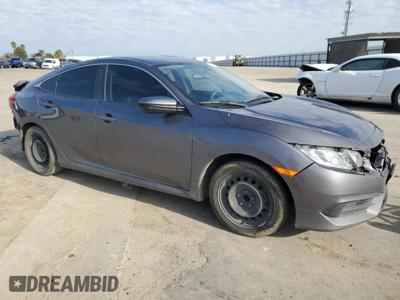 2017 Honda Civic Sedan LX with VIN 2HGFC2F54HH512871, listed as a Copart auction lot 44730755 with 203,249 mi miles and Salvage Title. Bid and sale history available at carsss.com. Image 4.