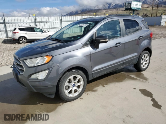 2019 Ford EcoSport SE with VIN MAJ3S2GE1KC302909, listed as a Copart auction lot 49850045 with 74,847 mi miles and Clean Title. Bid and sale history available at DreamBid. Image 1.