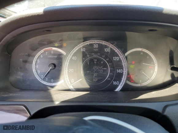 2016 Honda Accord Sedan EX with VIN 1HGCR2F72GA199349, listed as a Copart auction lot 49288495 with 123,245 mi miles and Salvage Title. Bid and sale history available at carsss.com. Image 9.