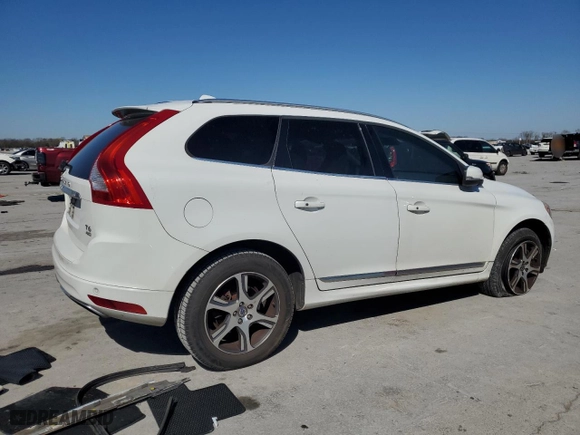 2015 Volvo XC60 T6 with VIN YV4902RK7F2650865, listed as a Copart auction lot 50157795 with 179,402 mi miles and Salvage Title. Bid and sale history available at carsss.com. Image 3.