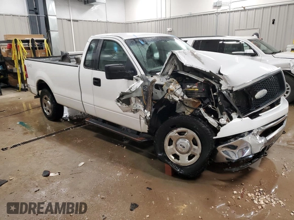 2008 Ford F-150 XL with VIN 1FTRF14V38KC26230, listed as a Copart auction lot 79642954 with 0 mi miles and Clean Title. Bid and sale history available at carsss.com. Image 4.