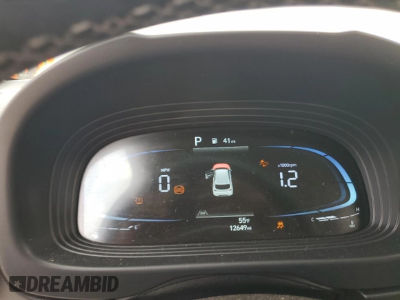2024 Hyundai Venue SEL with VIN KMHRC8A3XRU303908, listed as a Copart auction lot 51671415 with 12,649 mi miles and Salvage title. Bid and sale history available at DreamBid. Image 9.