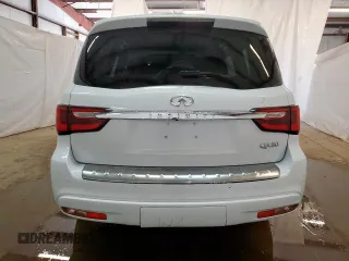 2018 Infiniti QX80 with VIN JN8AZ2NE8J9195292, listed as a Copart auction lot 61045735 with 92,567 mi miles and Clean title. Bid and sale history available at DreamBid. Image 6.