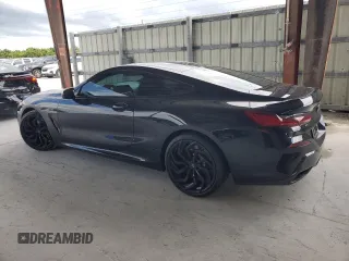 2021 BMW 8 Series M850i xDrive with VIN WBABC4C0XMCG35539, listed as a Copart auction lot 52070705 with 0 mi miles and Non Repairable. Bid and sale history available at carsss.com. Image 2.