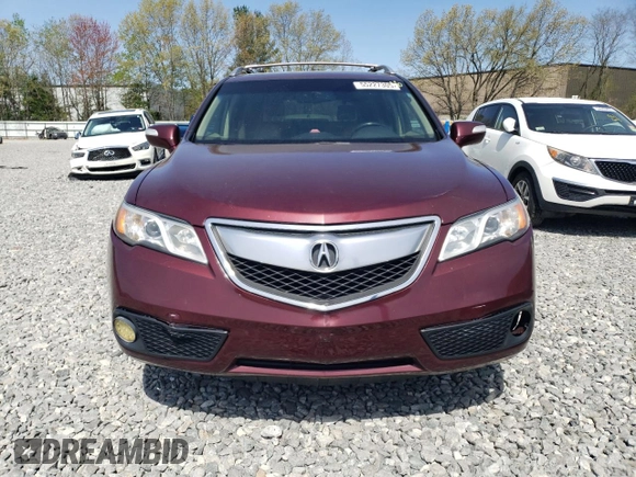 2014 Acura RDX with VIN 5J8TB4H36EL000170, listed as a Copart auction lot 55227305 with 190,311 mi miles and Salvage title. Bid and sale history available at DreamBid. Image 5.