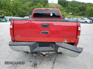 2010 Ford F-250 XL with VIN 1FTNF2B58AEA35902, listed as a Copart auction lot 66661294 with 134,687 mi miles and Salvage title. Bid and sale history available at DreamBid. Image 6.
