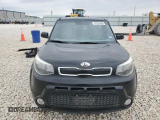 2016 Kia Soul + with VIN KNDJP3A5XG7401987, listed as a Copart auction lot 47031655 with 0 mi miles and Salvage Title. Bid and sale history available at carsss.com. Image 5.