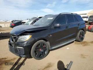 2013 Mercedes-Benz M 63 AMG with VIN 4JGDA7EB2DA133999, listed as a Copart auction lot 49007075 with 125,781 mi miles and Salvage Title. Bid and sale history available at DreamBid. Image 1.