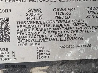 2020 GMC Terrain SLE with VIN 3GKALMEV6LL198876, listed as a IAAI auction lot 41806972 with 49,414 mi miles and . Bid and sale history available at DreamBid. Image 9.