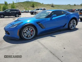 2016 Chevrolet Corvette Z06 2LZ with VIN 1G1YS2D67G5608109, listed as a Copart auction lot 59752075 with 38,472 mi miles and Salvage title. Bid and sale history available at DreamBid. Image 1.