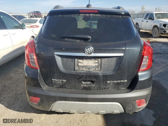 2016 Buick Encore Leather with VIN KL4CJCSB6GB714119, listed as a Copart auction lot 43632925 with 133,756 mi miles and Salvage Title. Bid and sale history available at carsss.com. Image 6.