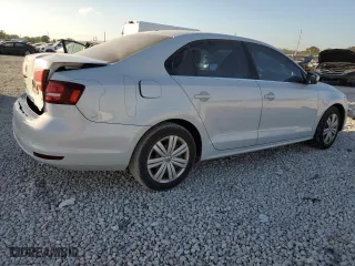 2017 Volkswagen Jetta 1.4T S with VIN 3VW2B7AJ9HM252676, listed as a Copart auction lot 43637465 with 83,566 mi miles and Salvage Title. Bid and sale history available at carsss.com. Image 3.
