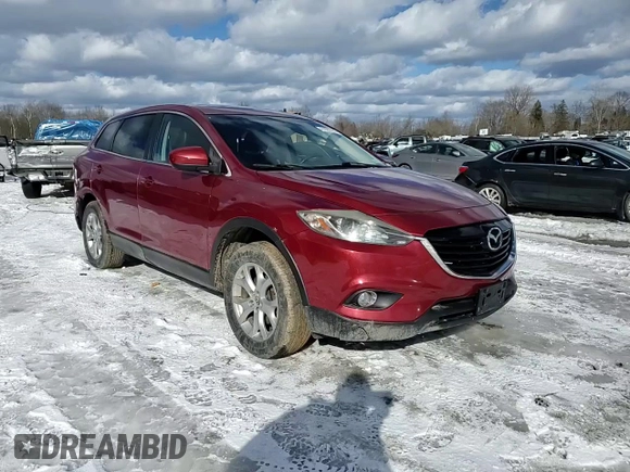 2014 Mazda CX-9 Touring with VIN JM3TB3CV8E0442720, listed as a Copart auction lot 47935705 with 144,281 mi miles and Salvage Title. Bid and sale history available at carsss.com. Image 14.