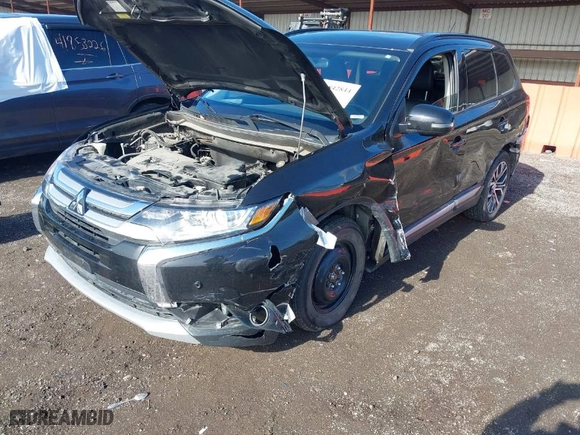 2016 Mitsubishi Outlander SE with VIN JA4AD3A36GZ020384, listed as a IAAI auction lot 41842844 with 93,690 mi miles. Bid and sale history available at carsss.com. Image 6.