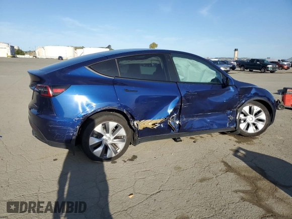 2022 Tesla Model Y Long Range z VIN 7SAYGDEE4NF408202, wystawiony jako Copart lot #51790905 z przebiegiem 43 509 mil mil oraz Szkody całkowita. Historia ofert i sprzedaży dostępna na DreamBid. Obrazek 3.