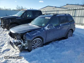 2012 Subaru Forester 2.5X Premium with VIN JF2SHBCC5CH415227, listed as a Copart auction lot 89391665 with 104,396 mi miles and Salvage Title. Bid and sale history available at carsss.com. Image 1.