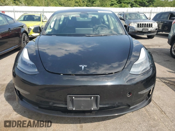2022 Tesla Model 3 with VIN 5YJ3E1EA5NF186293, listed as a Copart auction lot 66789134 with 71,471 mi miles and Salvage Title. Bid and sale history available at DreamBid. Image 5.