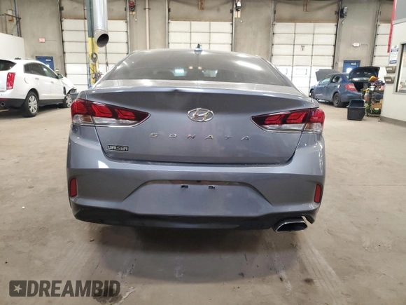 2019 Hyundai Sonata SEL with VIN 5NPE34AF5KH761667, listed as a Copart auction lot 47375465 with 63,832 mi miles and Salvage Title. Bid and sale history available at DreamBid. Image 6.